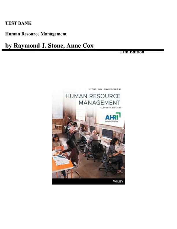 Test Bank for Information Technology for Management 12th Edition by Efraim Turban