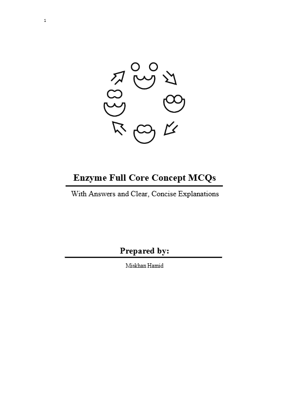 Enzyme Full Core Concept MCQs