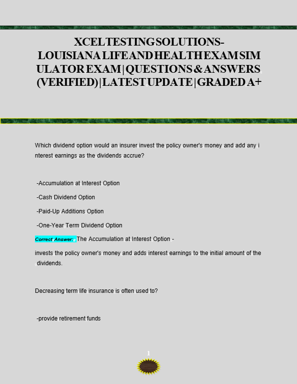 Life & Health Insurance Exam Prep 2025 | 400+ Practice Questions & Detailed Rationales