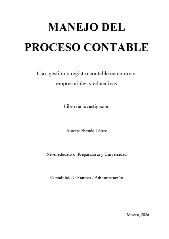 MANEJO DEL PROCESO CONTABLE - INFORMACIÓN COMPLETA