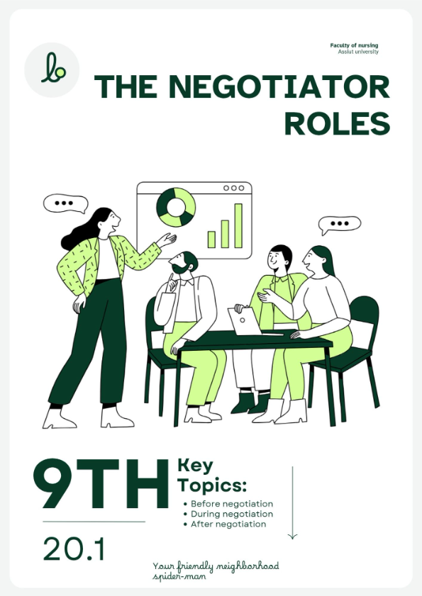 Negotiatior roles