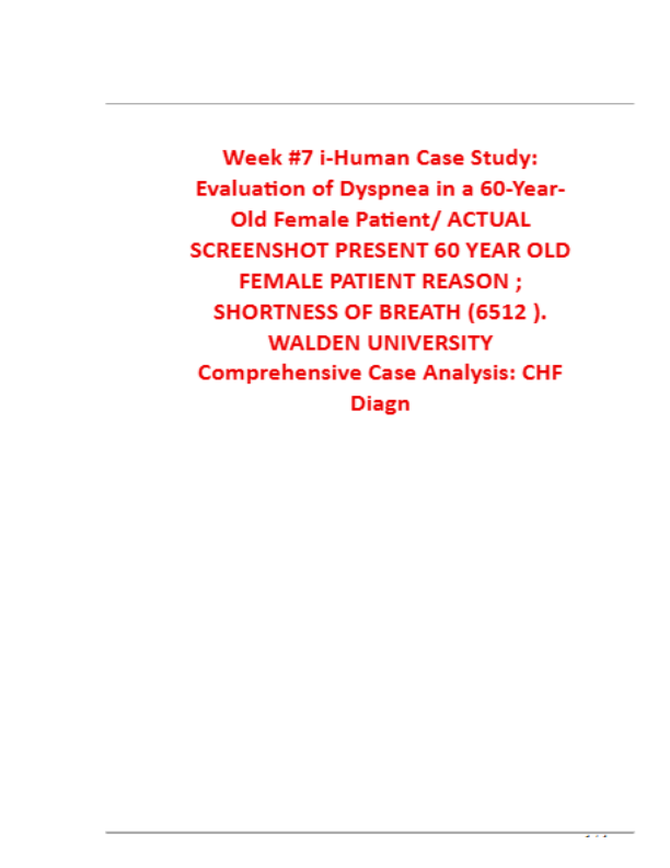60-Year-Old Female with Dyspnea: HFpEF Diagnosis & Management | 2025 Case Study
