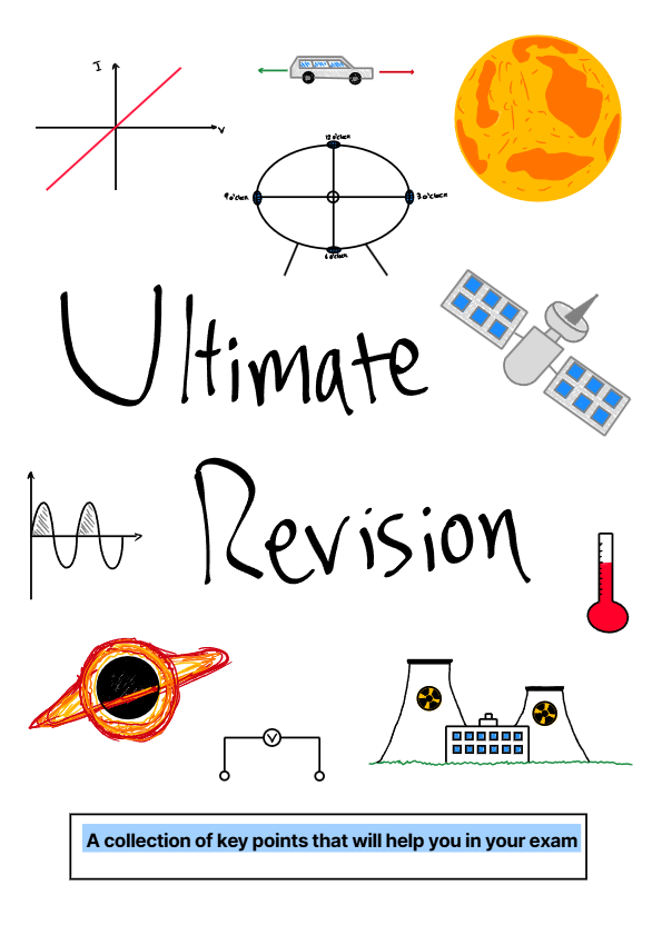 OCR A level Physics Ultimate Revision Summary Notes