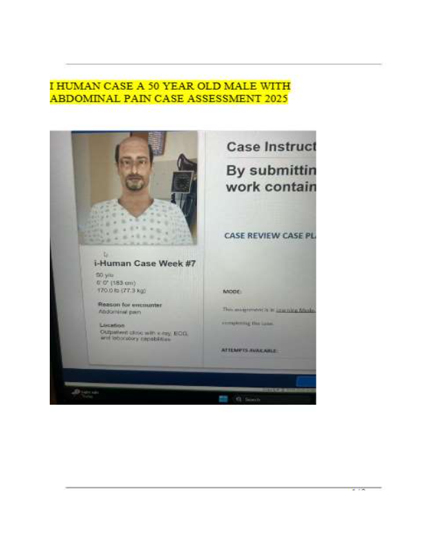 Acute Appendicitis Case Study: 50-Year-Old Male with Abdominal Pain | Diagnosis & Management 2025