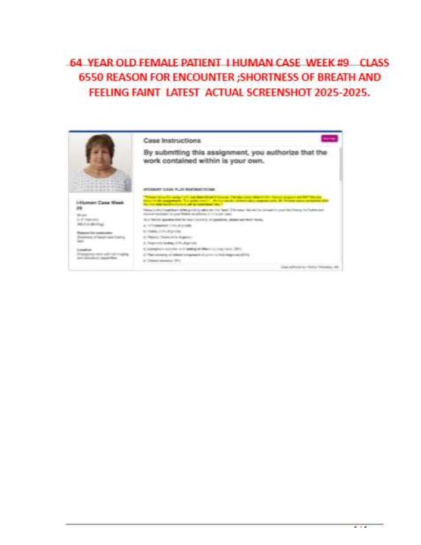 64-Year-Old Pulmonary Embolism Case Study: Dyspnea, Near-Syncope & Acute Management (2025)