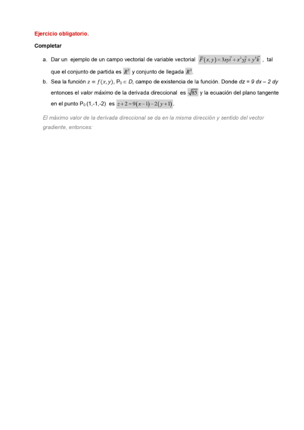Practica de funciones de varias variables de la materia Calculo 2/análisis matemático