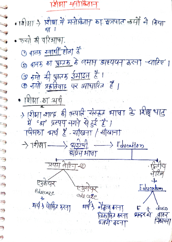 Phycology handwriting notes