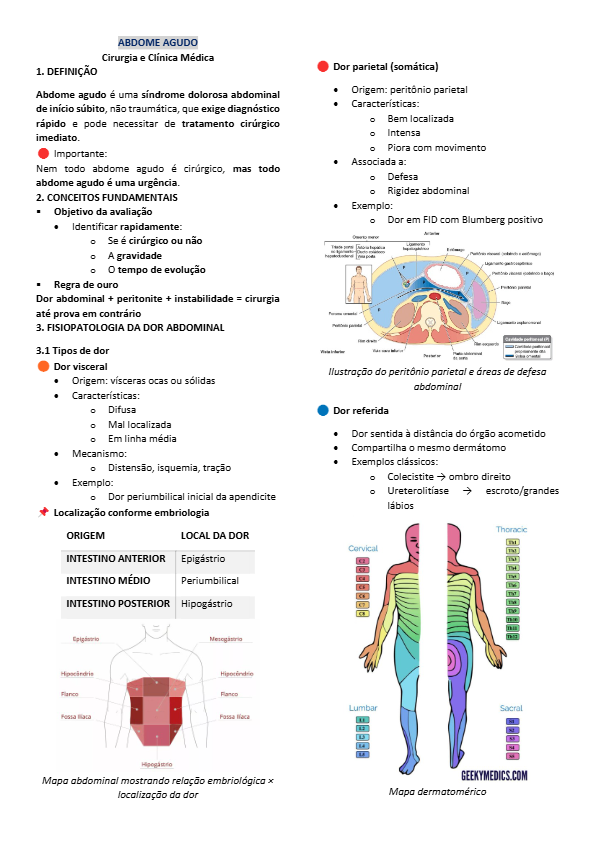 Resumo- Abdome Agudo