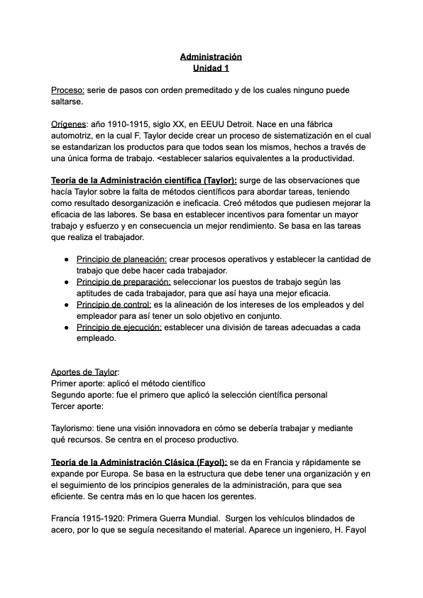 Introducción a la Administración
