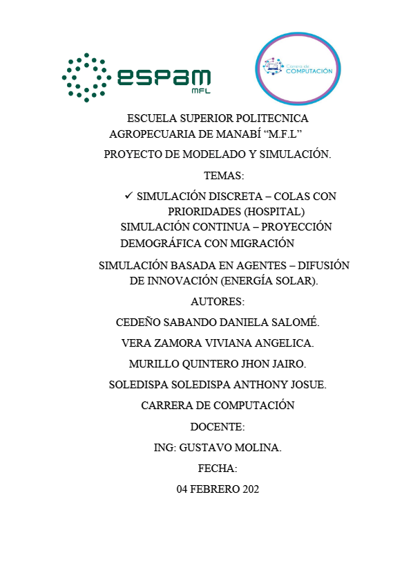 SIMULACIÓN DISCRETA – COLAS CON PRIORIDADES (HOSPITAL)