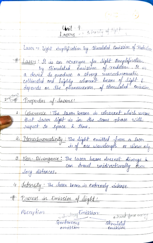 class notes
